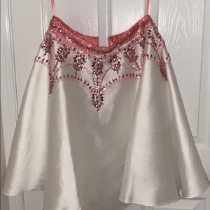 A two piece skirt and top